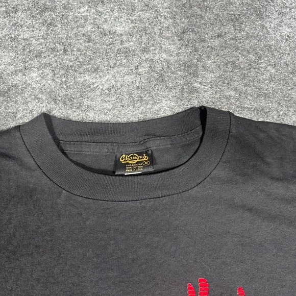 VTG 90s Spider-Man Marvel Changes T Shirt Mens M Black Single Stitch USA Made - Picture 12 of 16